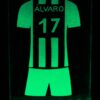 Lámpara fútbol verde